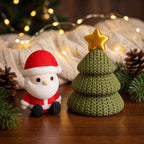 Kit de Natal — Pai Natal e Árvore de Natal | 2 Peças