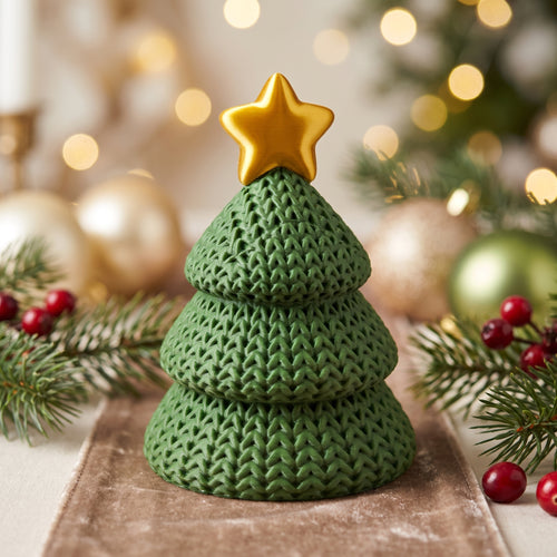 Árvore de Natal Decorativa — Figura em Impressão 3D