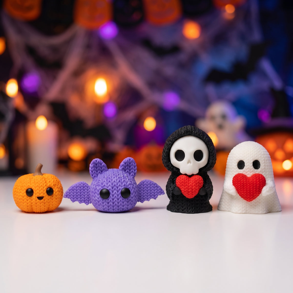 Kit Mini Decoração de Halloween - 4 peças