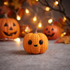Mini abóbora de Halloween