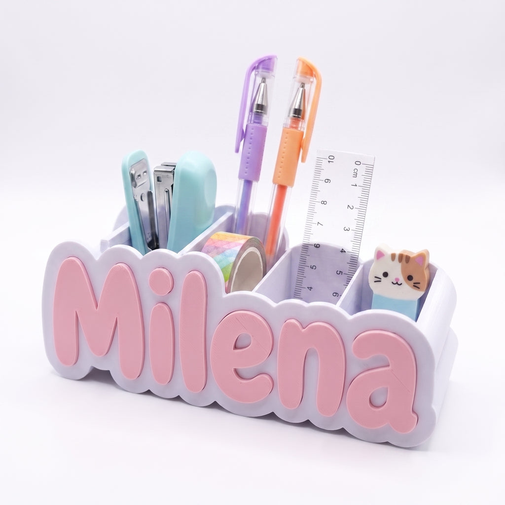 Porta-Lápis Personalizado 3D