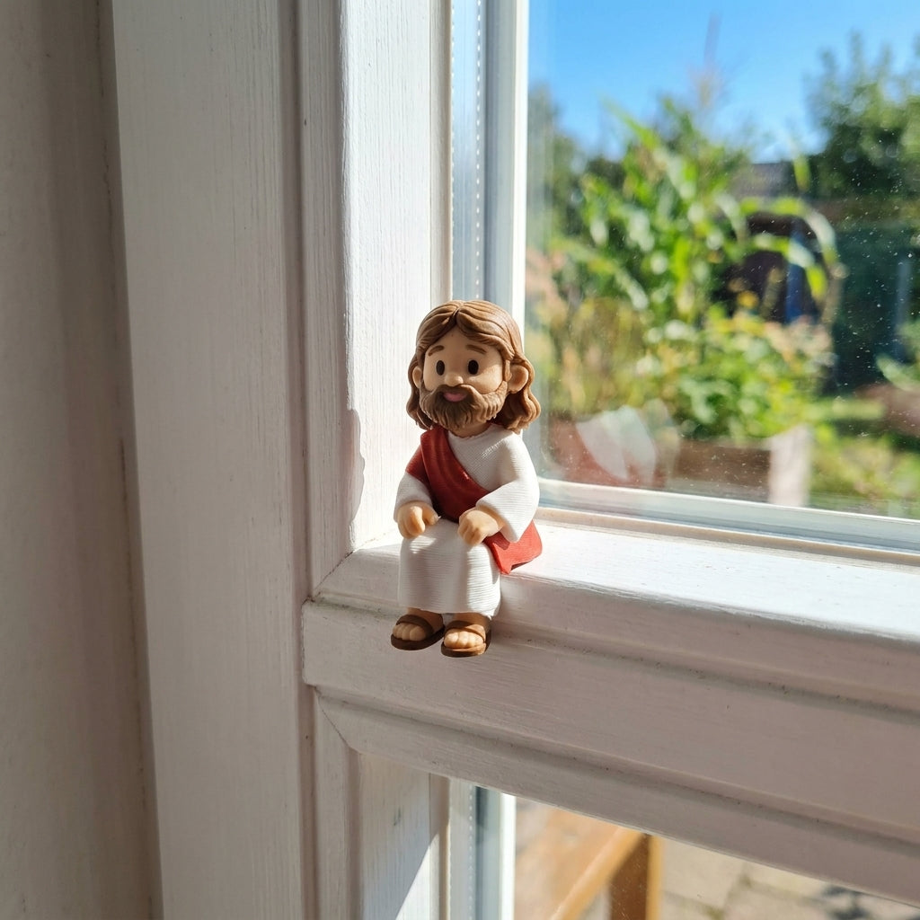 Mini Jesus Sentadinho